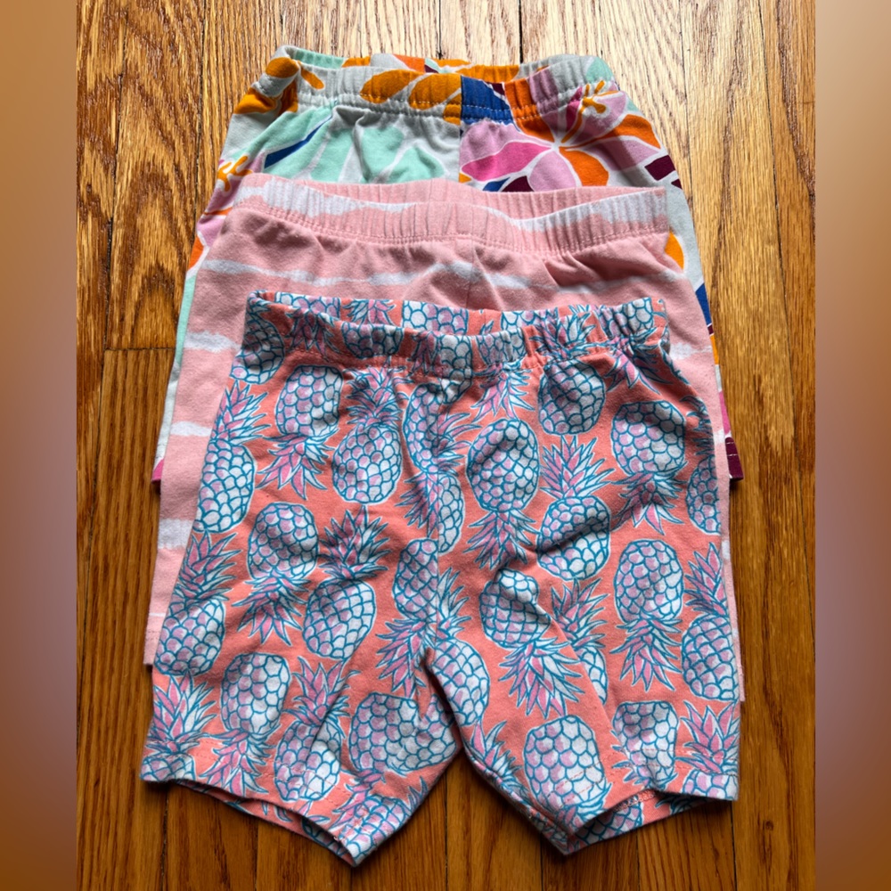 Toddler girl biker shorts